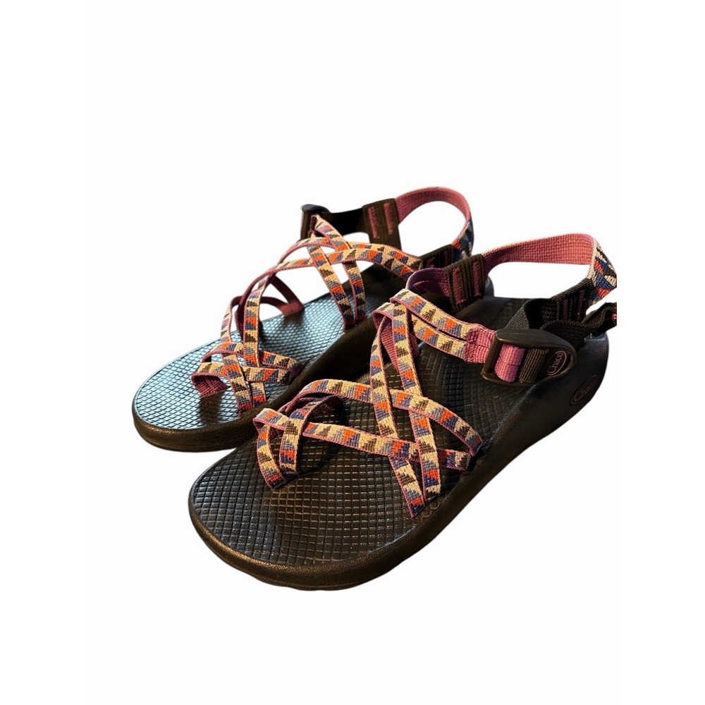 Chaco ZX/2 Classic Outdoor Sport Sandals Camper Purple Toe Loop women's Sz 8